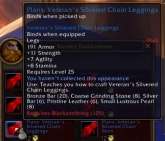 Veteran's Silvered Chain Leggings: Core mail pieces offering clean, unadulterated physical stats.